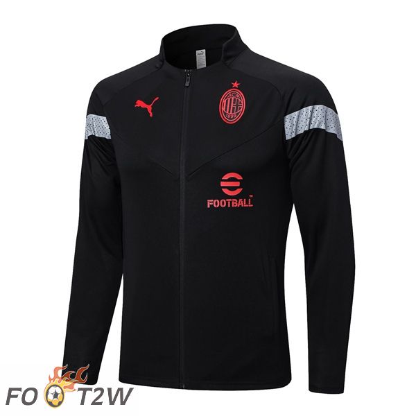 Veste De Foot AC Milan Noir 2022/2023