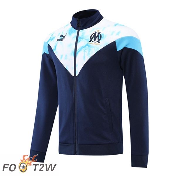 Veste Foot Marseille OM Bleu Royal 2022/2023