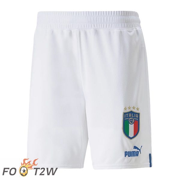 Short De Foot Italie Domicile Blanc 2022/2023