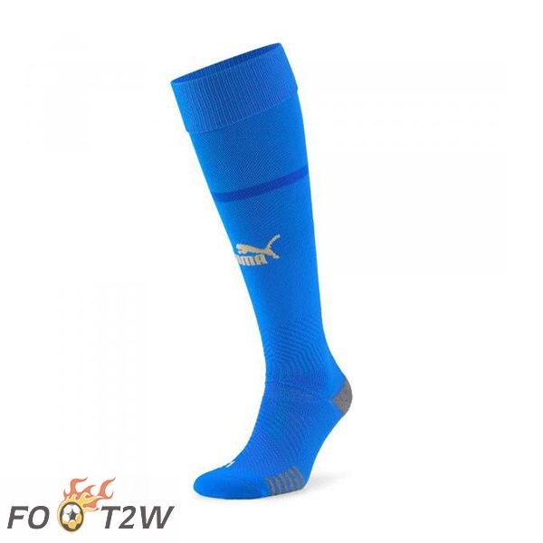 Chaussettes De Foot Italie Domicile Bleu 2022/2023