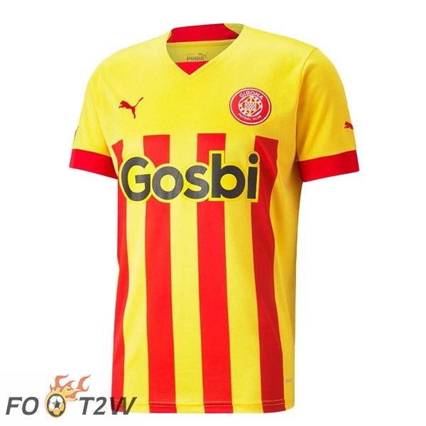 Maillot De Foot FC Girona Exterieur Jaune 22/23