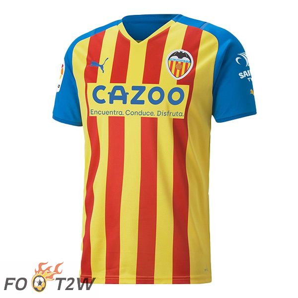 Maillot de Foot Valencia CF Third Jaune 2022/2023