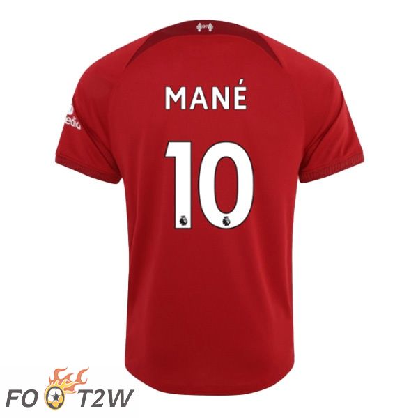 Maillot de Foot FC Liverpool (MANE 10) Domicile Rouge 2022/2023