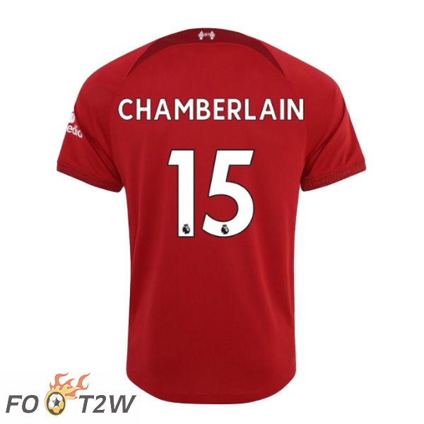 Maillot de Foot FC Liverpool (CHAMBERLAIN 15) Domicile Rouge 2022/2023