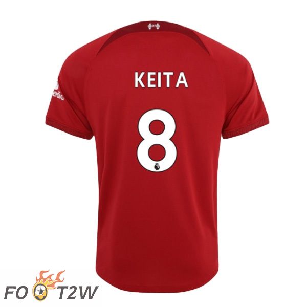 Maillot de Foot FC Liverpool (KEITA 8) Domicile Rouge 2022/2023