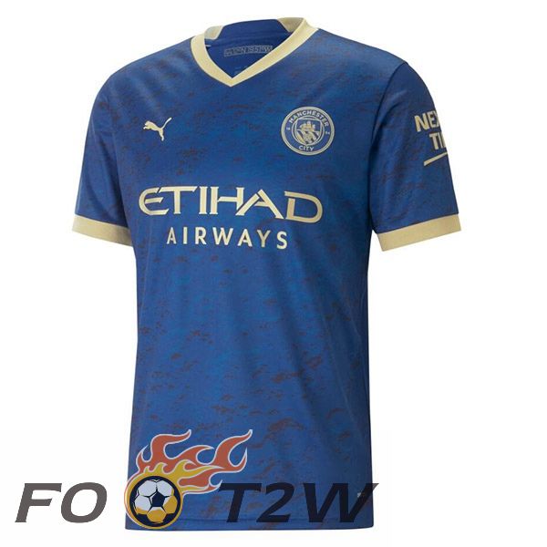 Maillot De Foot Manchester City Spécial Bleu 2022/2023