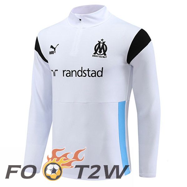 Training Sweatshirt Marseille OM Blanc 2023/2024