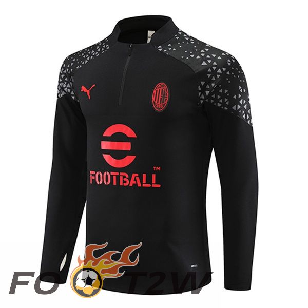 Training Sweatshirt AC Milan Noir 2023/2024