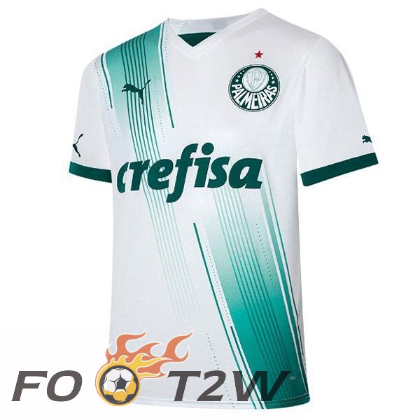 Maillot De Foot Palmeiras Exterieur Blanc 2023/2024