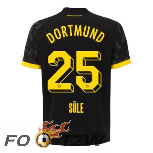 Maillot De Foot Dortmund BVB (Süle 25) Exterieur Noir 2023/2024