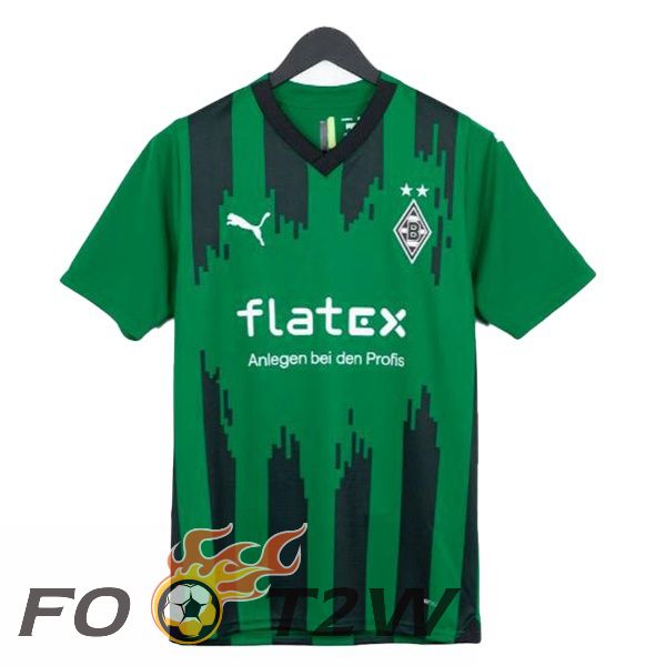 Maillot De Foot Monchengladbach Exterieur Vert 2023/2024