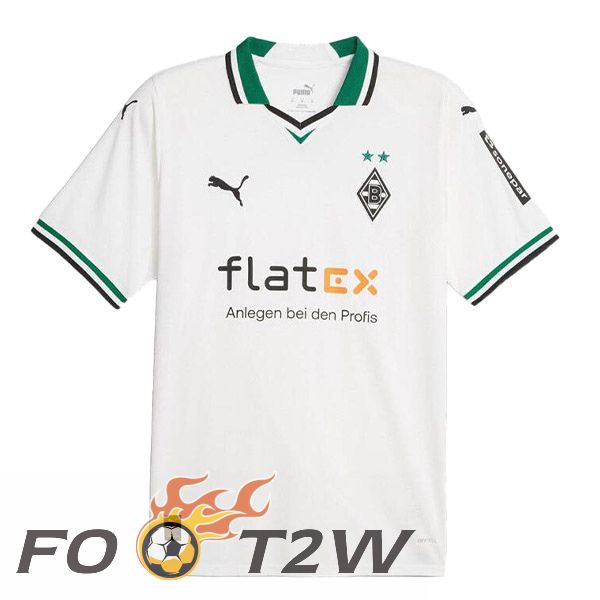 Maillot De Foot Monchengladbach Domicile Blanc 2023/2024