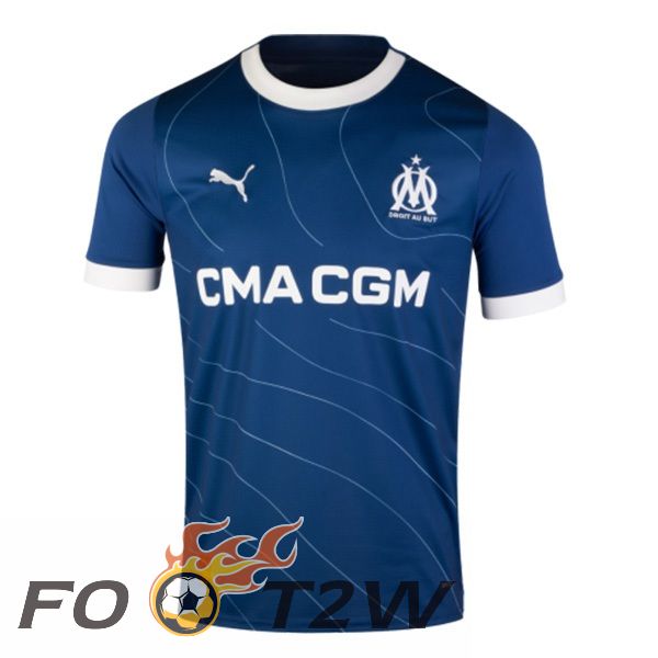 Maillot De Foot Marseille OM Exterieur Bleu 2023/2024