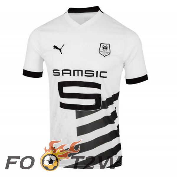 Maillot De Foot Stade Rennais Exterieur Blanc 2023/2024