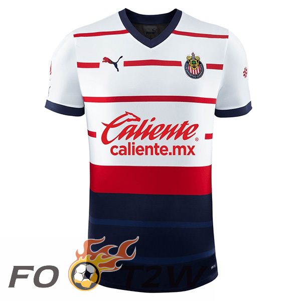 Maillot De Foot CD Guadalajara Blanc Noir 2023/2024