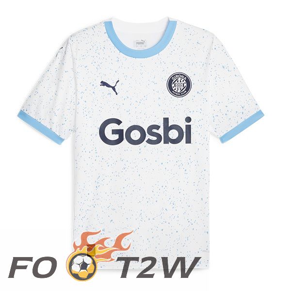 Maillot De Foot Girona Exterieur Blanc 2023/2024