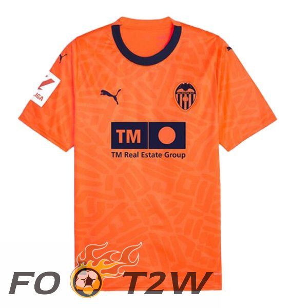 Maillot De Foot Valencia CF Third Orange 2023/2024