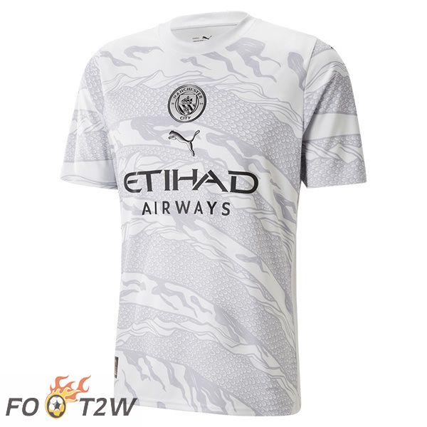 Maillot De Foot Manchester City Year Of The Dragon Gris 2023/2024