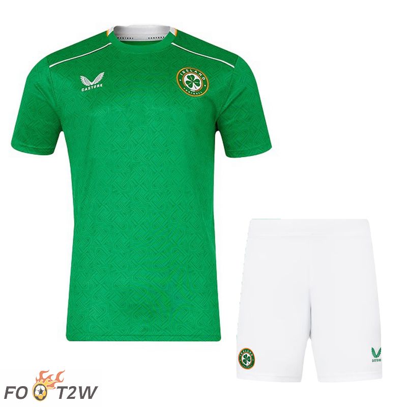 Ensemble Maillot Foot Irlande Domicile + Shorts 2024/2025