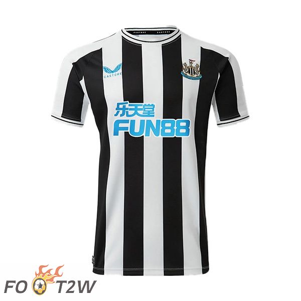 Maillot De Foot Newcastle United Domicile Noir Blanc 22/23