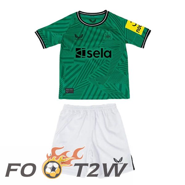 Maillot De Foot Newcastle United Enfant Exterieur Vert 2023/2024