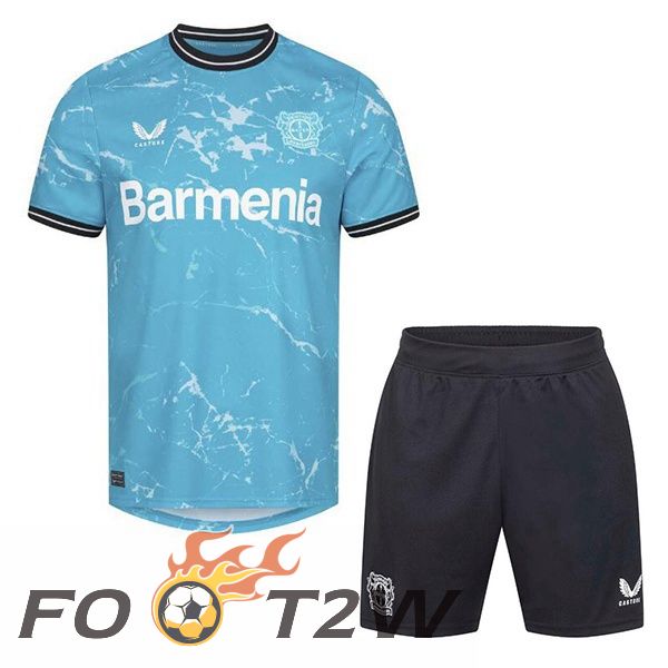 Maillot De Foot Bayer 04 Leverkusen Enfant Third Bleu 2023/2024