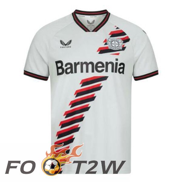 Maillot De Foot Bayer 04 Leverkusen Exterieur Blanc 2023/2024