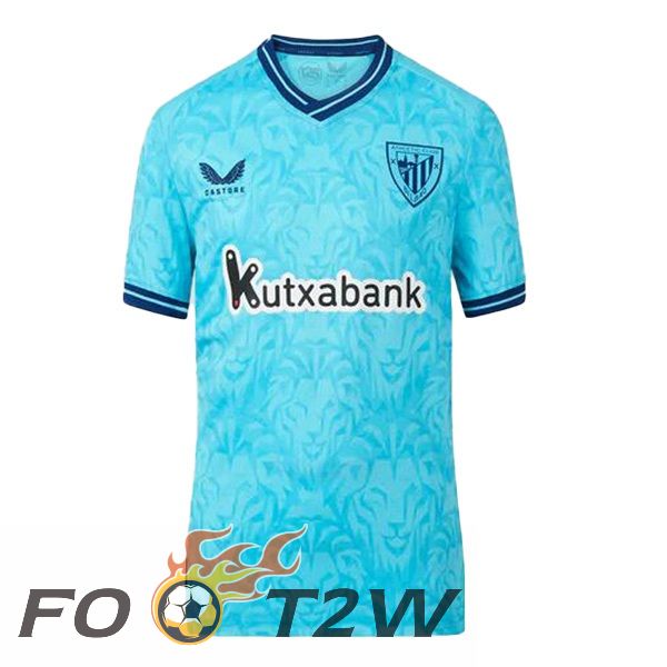 Maillot De Foot Athletic Bilbao Exterieur Bleu 2023/2024