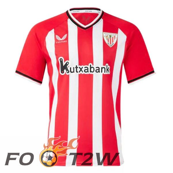 Maillot De Foot Athletic Bilbao Domicile Rouge 2023/2024