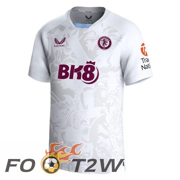 Maillot De Foot Aston Villa Exterieur Blanc 2023/2024