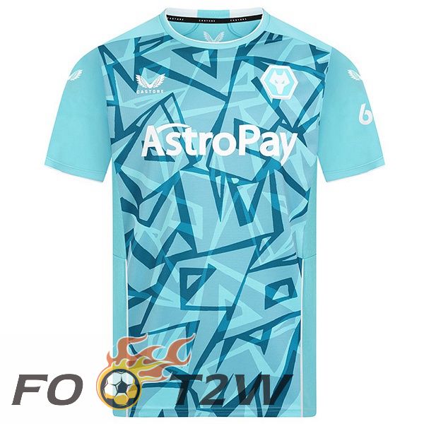 Maillot De Foot Wolves Third Bleu 2023/2024