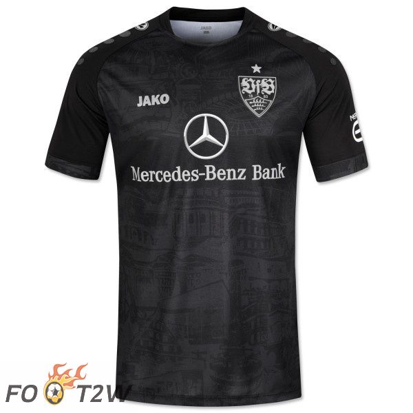 Maillot Foot VfB Stuttgart Third Noir 2022/2023