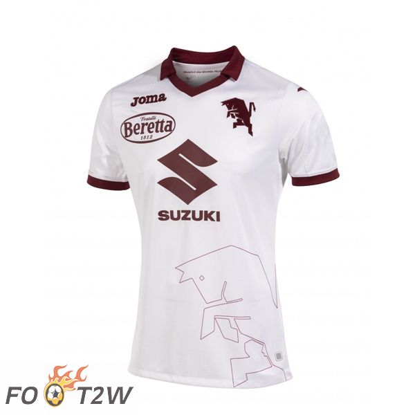 Maillot de Foot Torino FC Exterieur Blanc 2022/2023