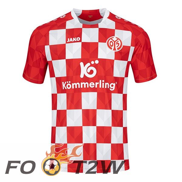 Maillot De Foot FSV Mainz 05 Domicile Rouge 2023/2024