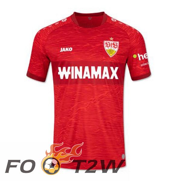 Maillot De Foot VfB Stuttgart Exterieur Rouge 2023/2024