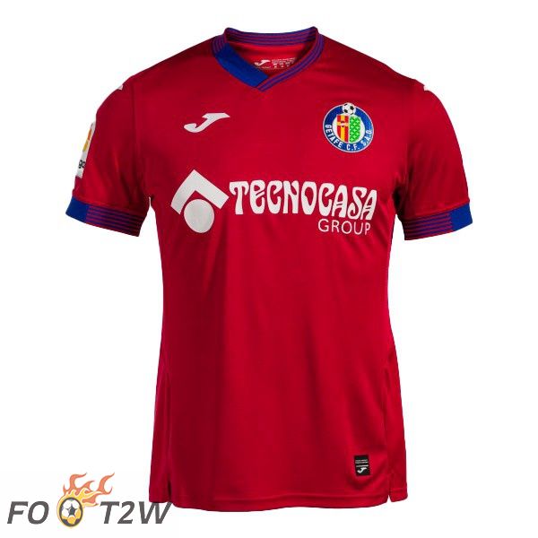 Maillot De Foot FC Getafe CF Exterieur Rouge 22/23