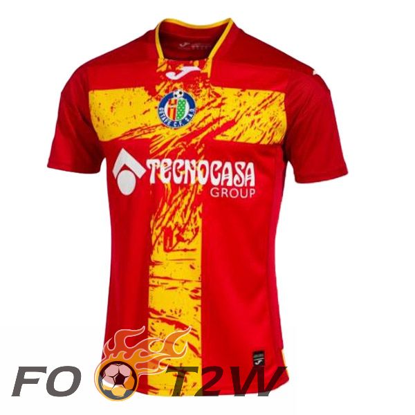 Maillot De Foot Getafe CF Exterieur Rouge 2023/2024