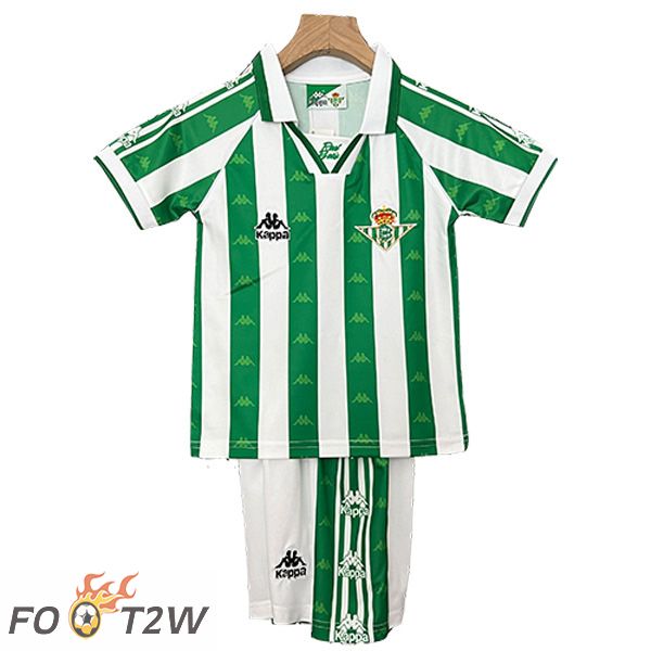 Maillot De Foot Real Betis Retro Enfant Domicile 1995/1997