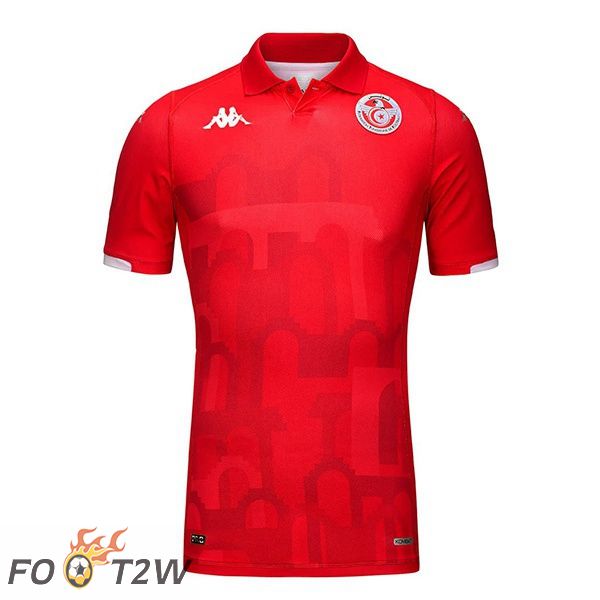 Maillot Equipe De Tunisie Domicile Rouge 2024/2025