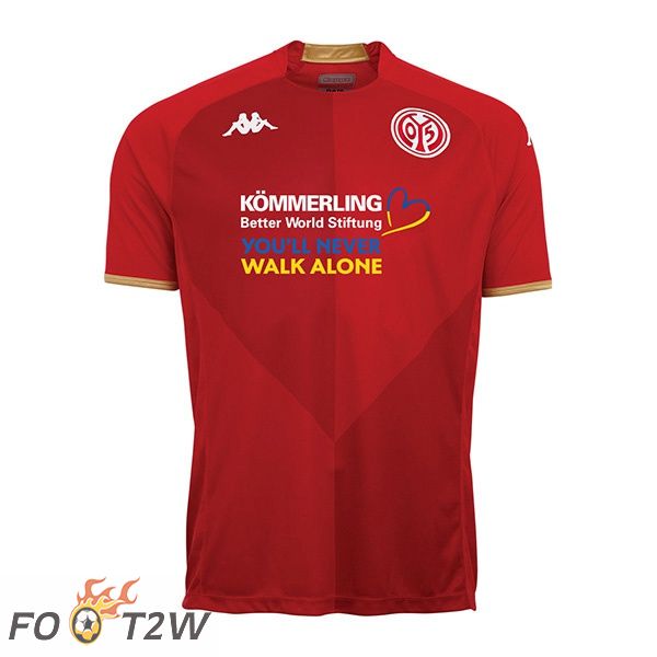 Maillot de Foot FSV Mainz 05 Domicile Rouge 2022/2023