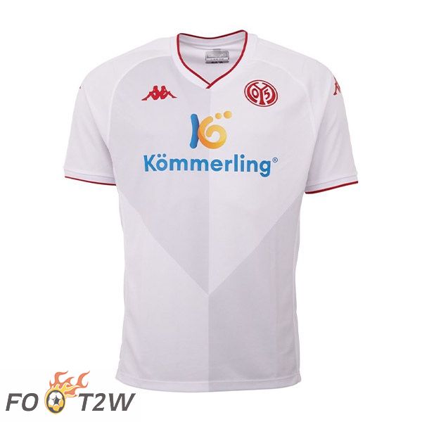 Maillot de Foot Mainz Exterieur Blanc 2022/2023