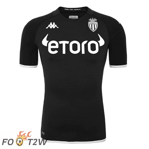 Maillot de Foot AS Monaco Exterieur Noir 2022/2023