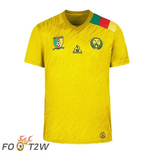 Maillot De Foot Cameroun Exterieur Jaune Coupe du monde 2022