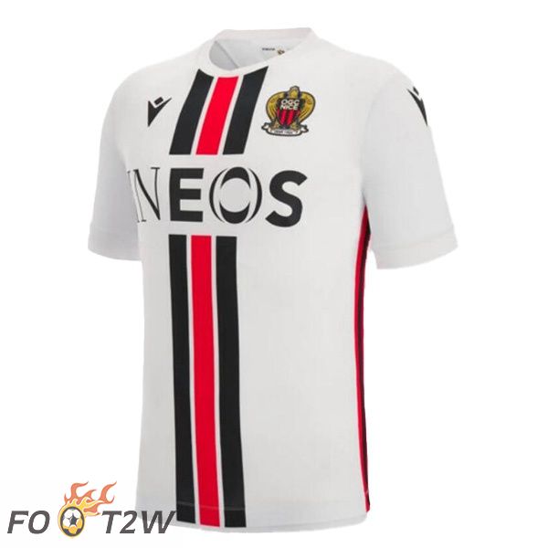 Maillot De Foot OGC Nice Domicile Blanc 22/23