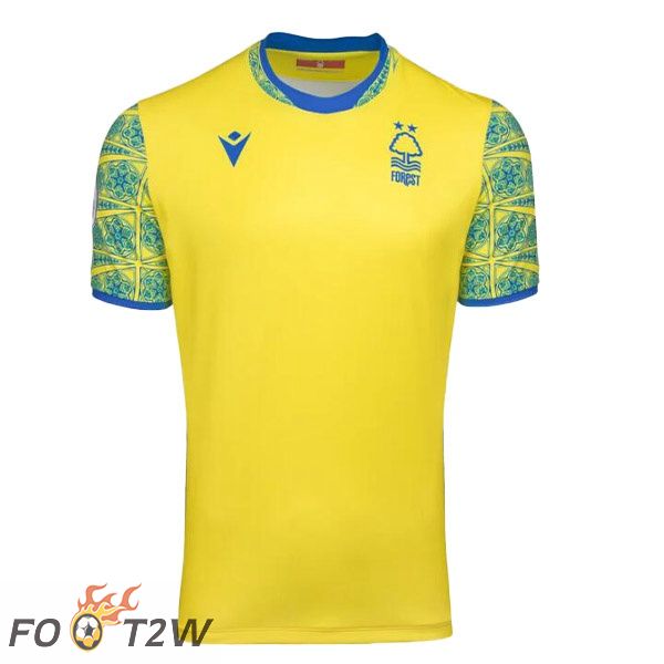 Maillot De Foot Nottingham Forest Exterieur Jaune 2022/2023