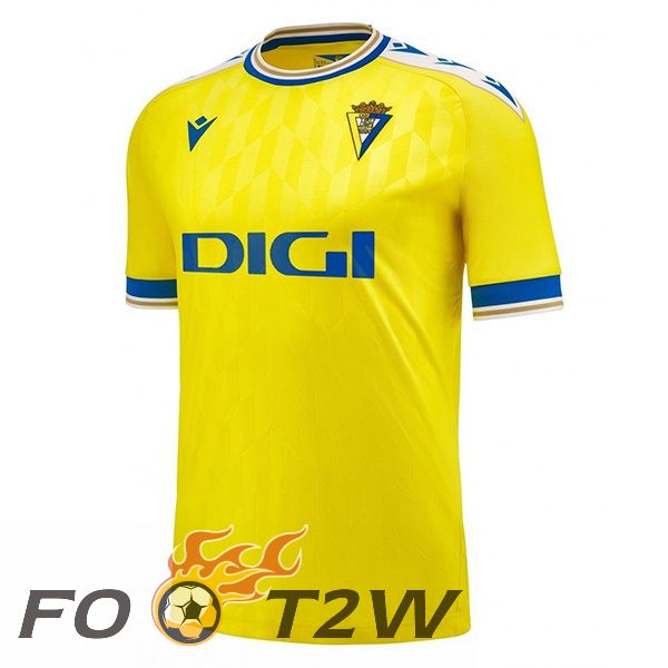 Maillot De Foot Cadiz CF Domicile Jaune 2023/2024