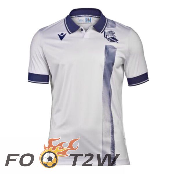 Maillot De Foot Real Sociedad Third Blanc 2023/2024