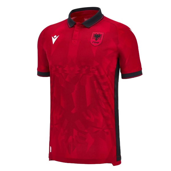 Maillot Equipe De Albanie Domicile Rouge UEFA Euro 2024