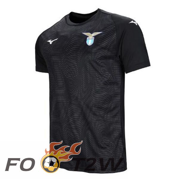 Maillot De Foot SS Lazio Gardien De but Noir 2023/2024