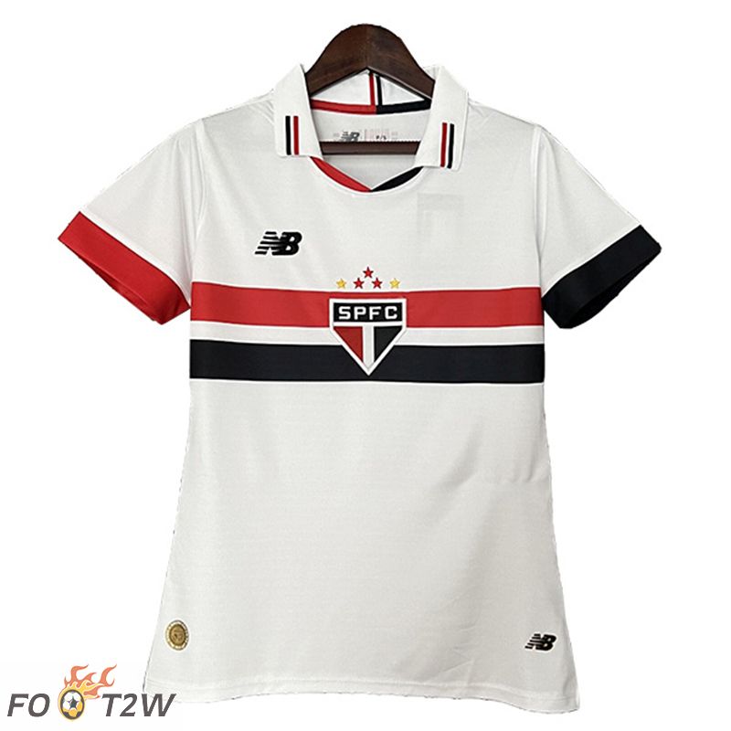 Maillot De Foot Sao Paulo FC Femme Domicile 2024/2025